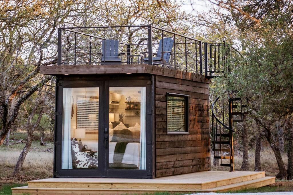 New The Lone Star Shipping Container Villa Fredericksburg Exterior photo